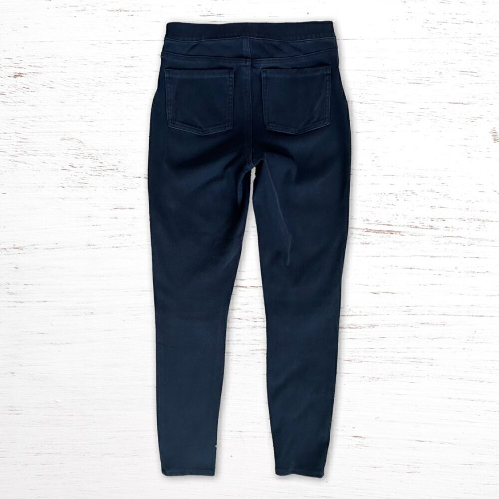 SPANX Jean-ish Ankle Leggings in Size Small Black Hidden Tummy Shaping Slimming - Picture 6 of 9